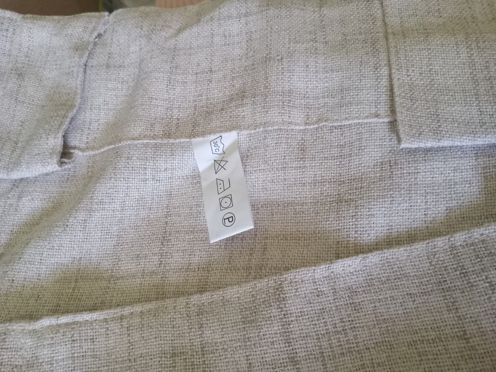 52w X 84l YoungsTex curtain textured, linen-like fabric 100% Polyester, 1pc
