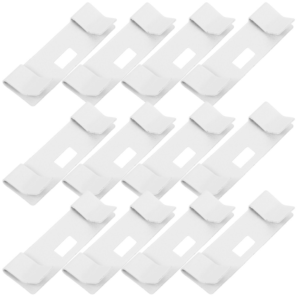 Blind Repair Vane Savers Metal White for Home Improvement 12Pcs