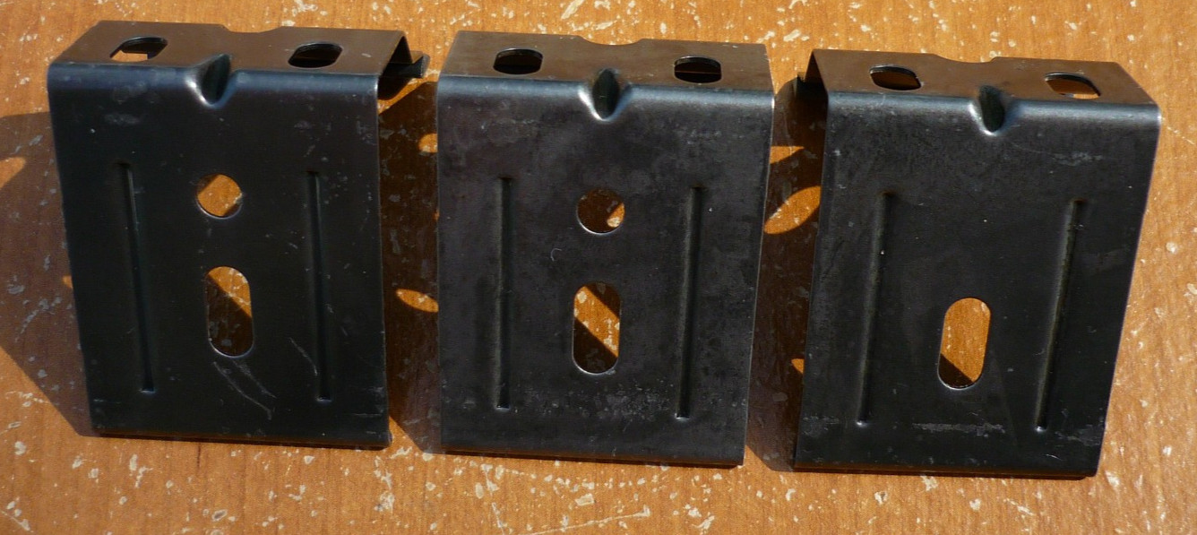 (3) Graber Bali Easy Up Shade Mounting Brackets – Old Style Gutter Rail –