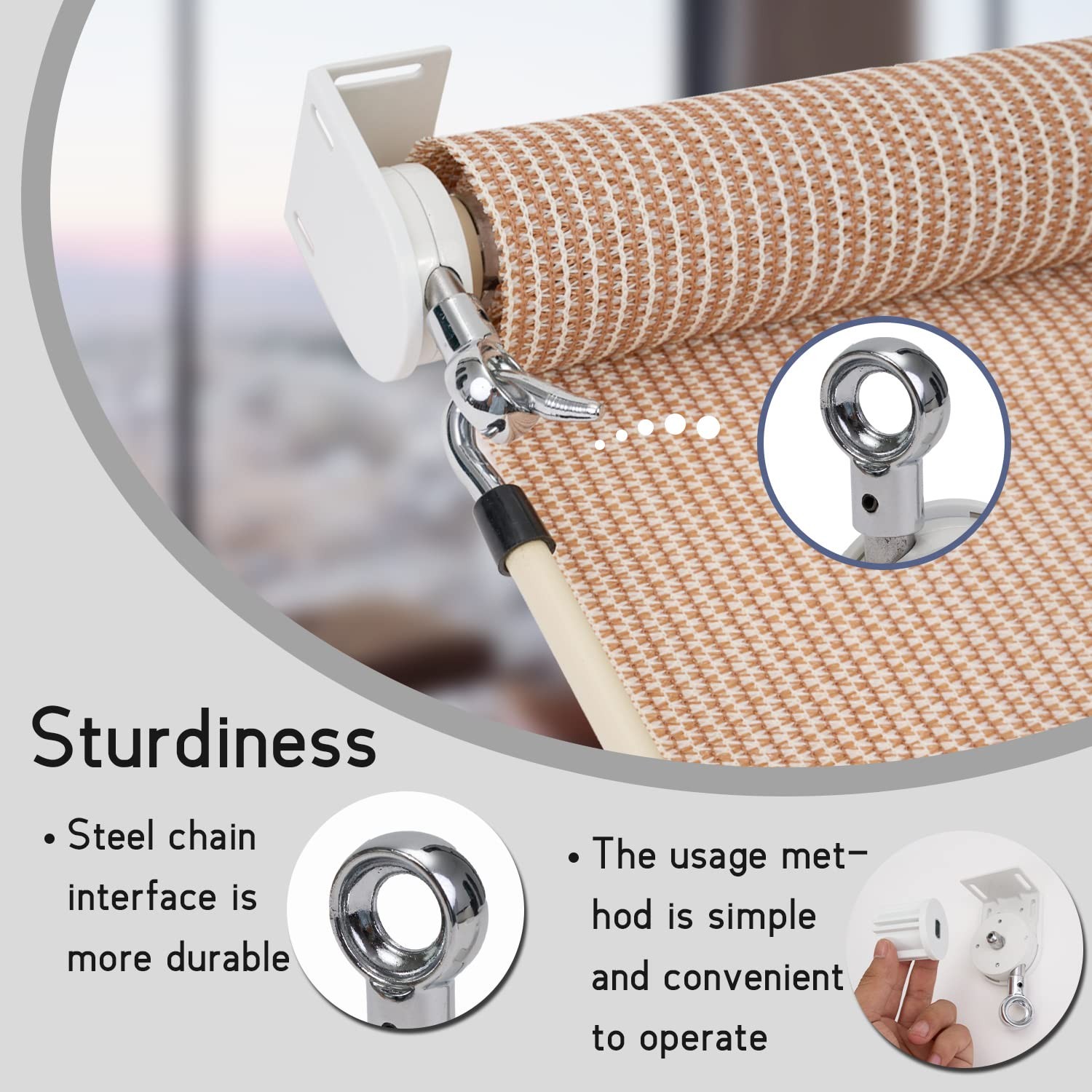 Lihopefe Shade Replacement Partsmounting Bracketsupgrade To Metal