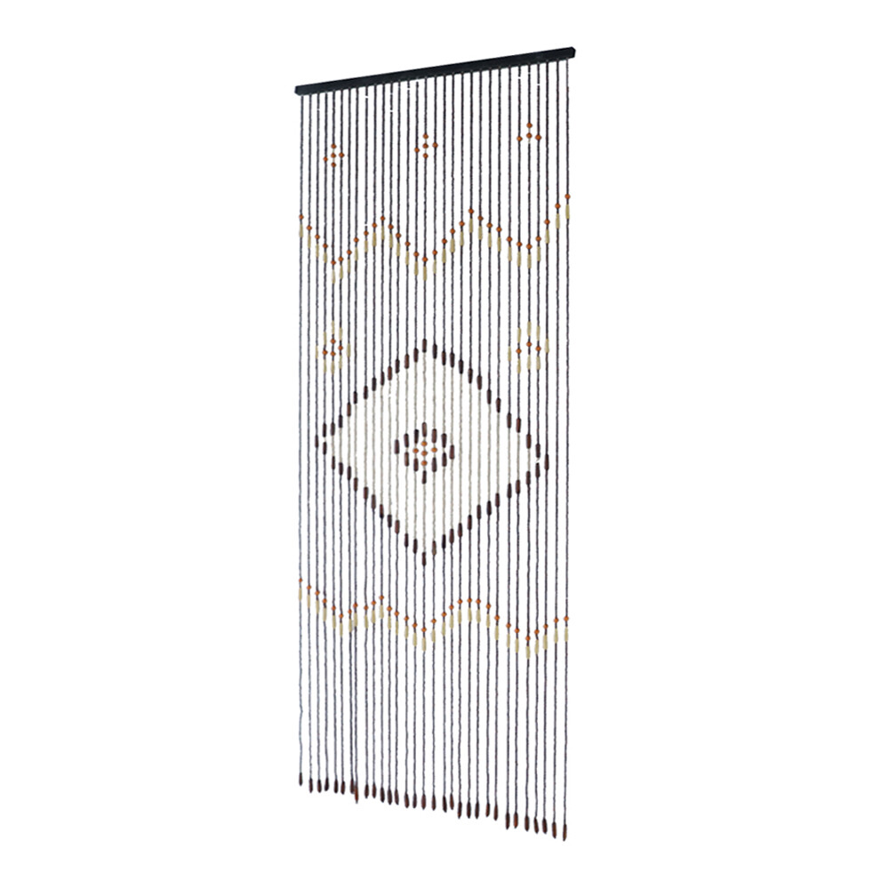 Bead Curtain, String Door Curtains Beaded Wooden Curtain 31 Line For Doorway