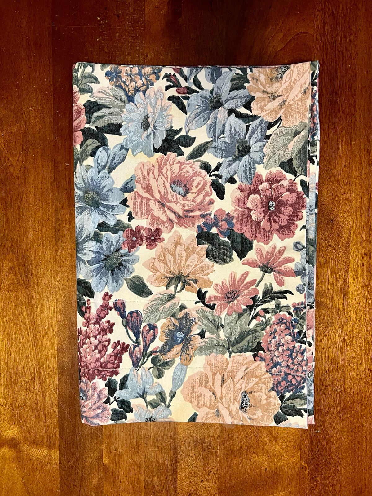 Burlington Floral Flower Valance Chic Cabin Country Cottage 15.5″ X 83″ VTG USA