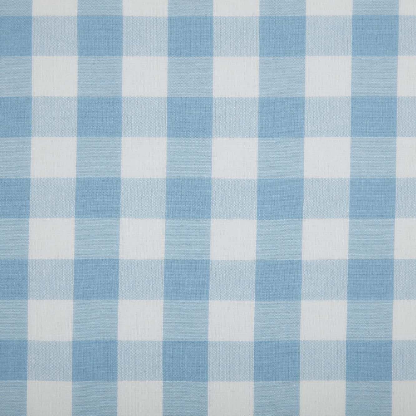 Farmhouse 24″x36″ Tier Pair Blue Rod Pocket Kitchen Window Curtains VHC Brands