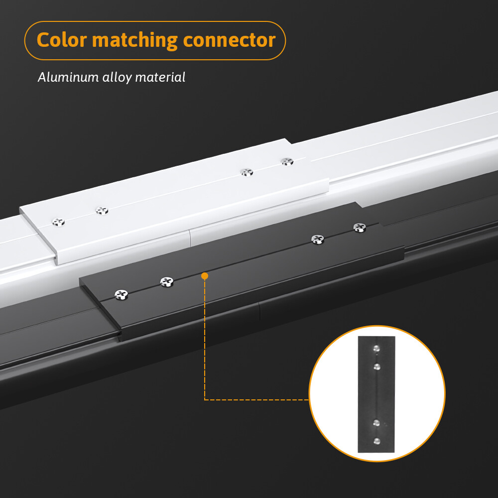 Aluminium Heavy Duty Curtain Track Kit with Hooks 3M Ceiling Mount for Space
