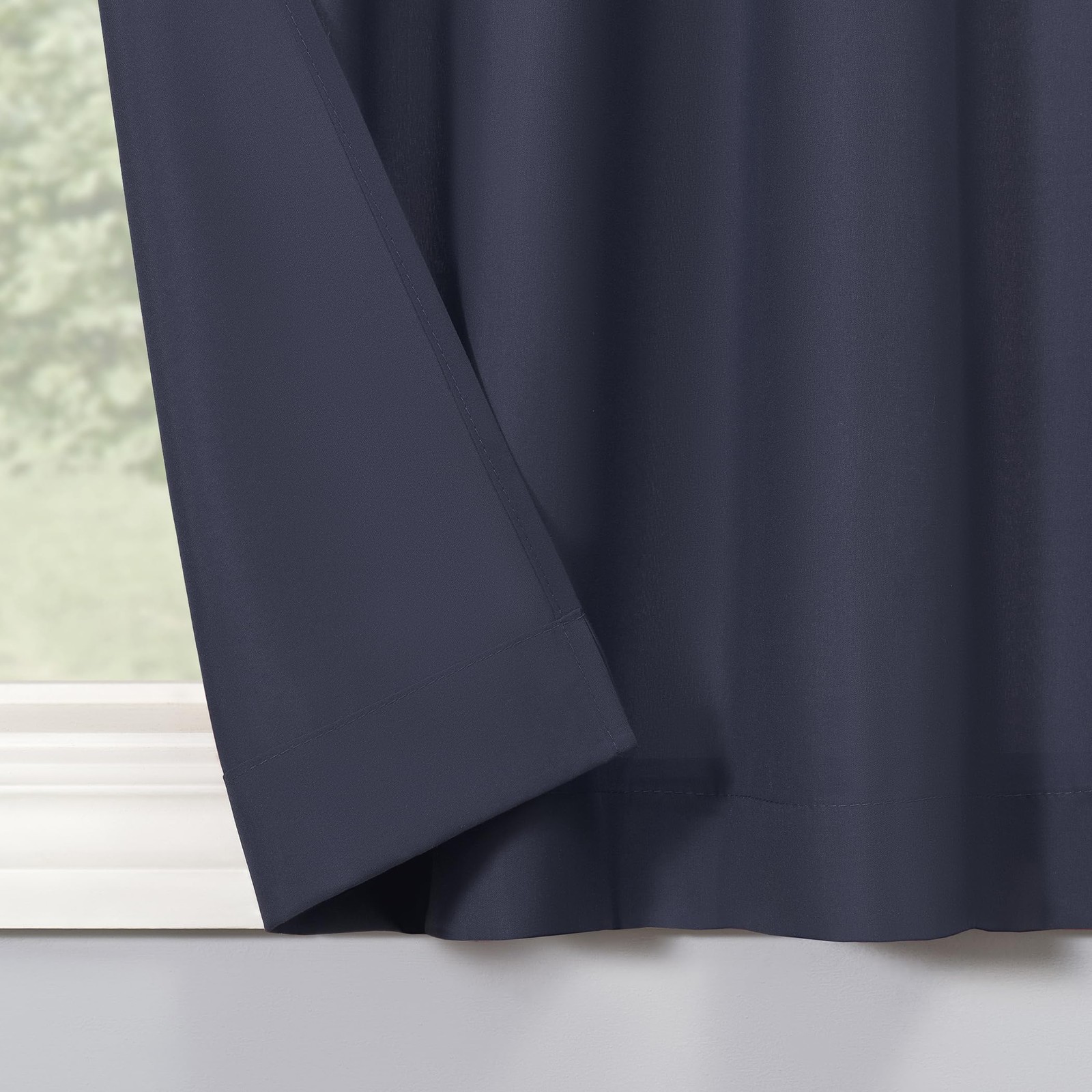 No. 918 Martine kitchen curtain, semi-sheer, with rod pockets, 137.2 x…