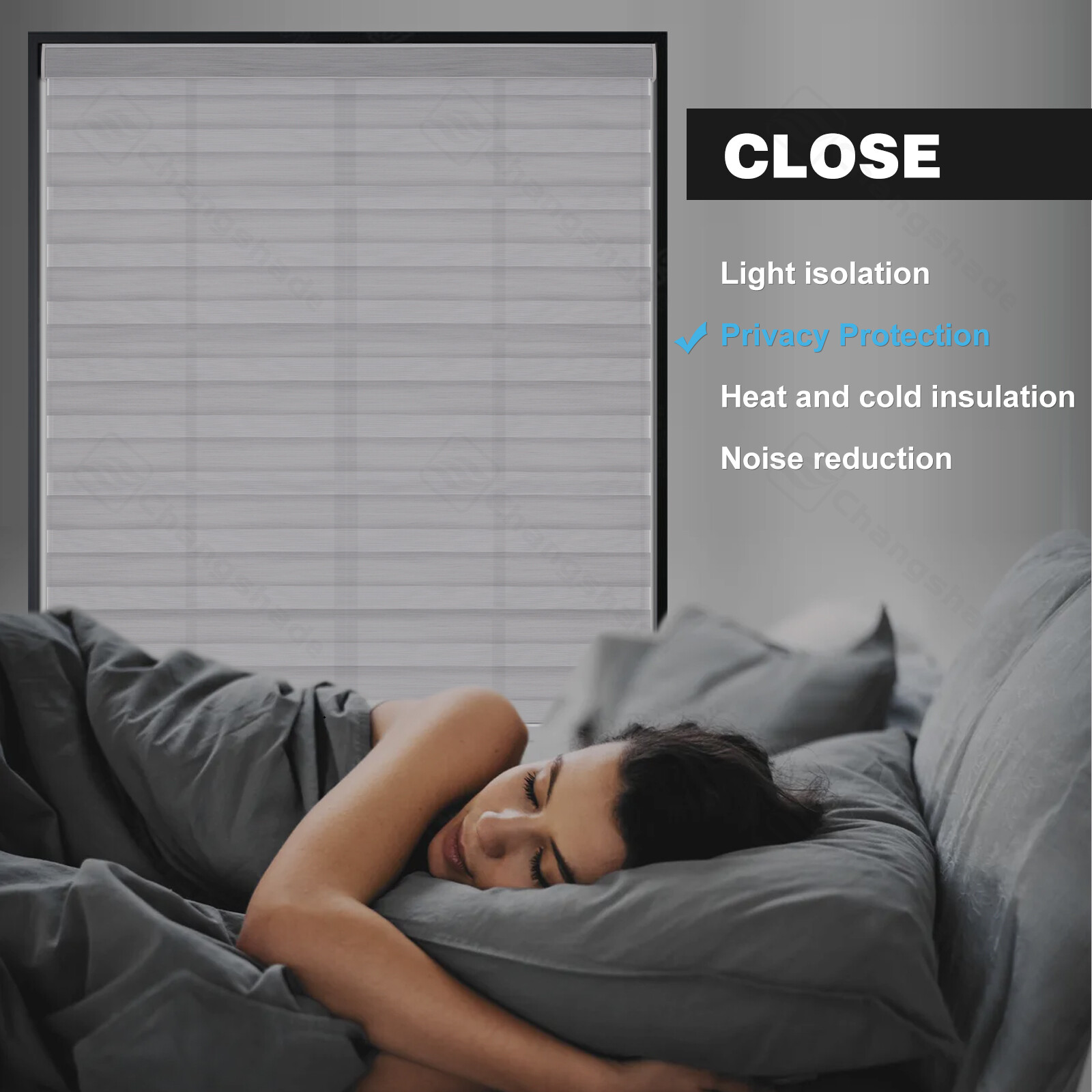 CUSTOM SIZE Cordless Window Shade Zebra Blind Light Filtering Dual Roller Blinds