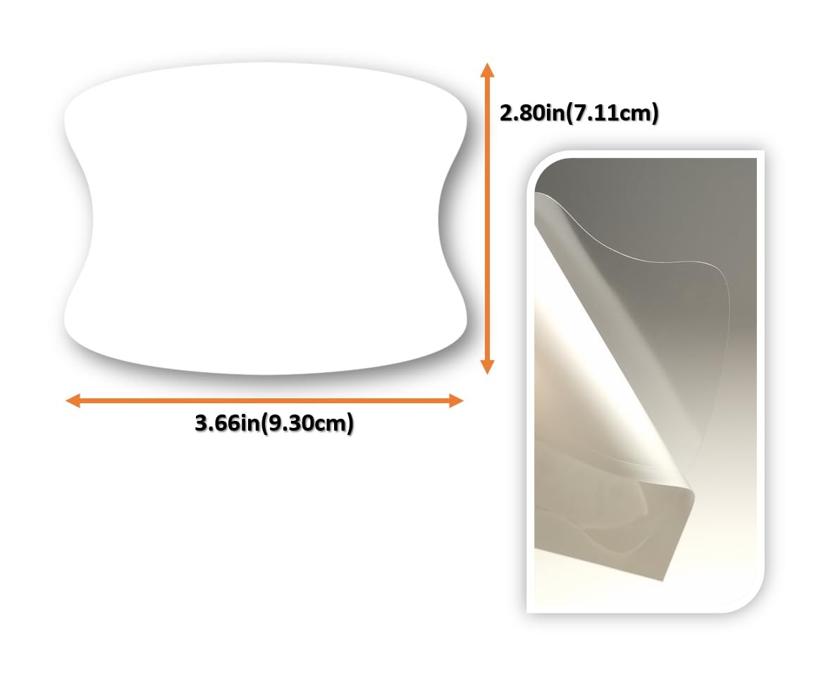 3M-5pcs Car Door Handle Cup Protector/Sticker/Guard, 3M-PPF(Paint Protection …