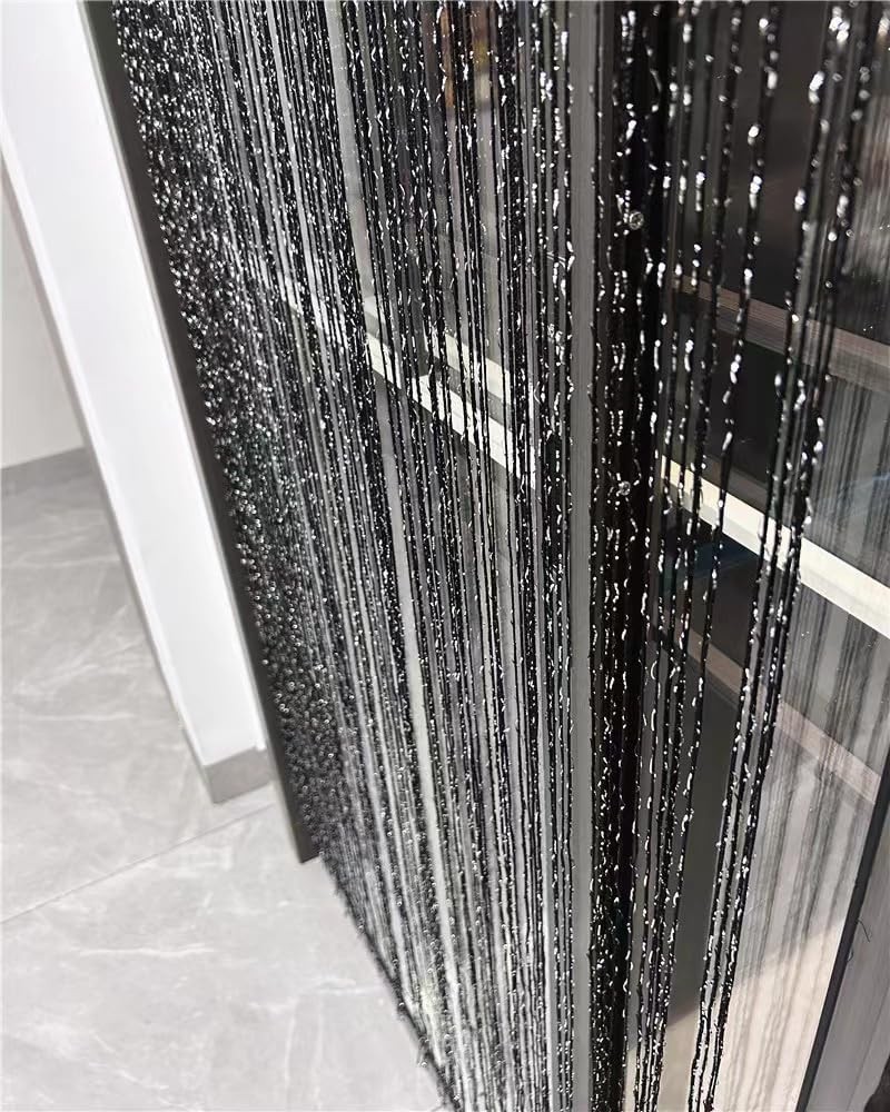 Decorative Door String Curtain Wall Panel Fringe Window Panel Drapes Room Div…