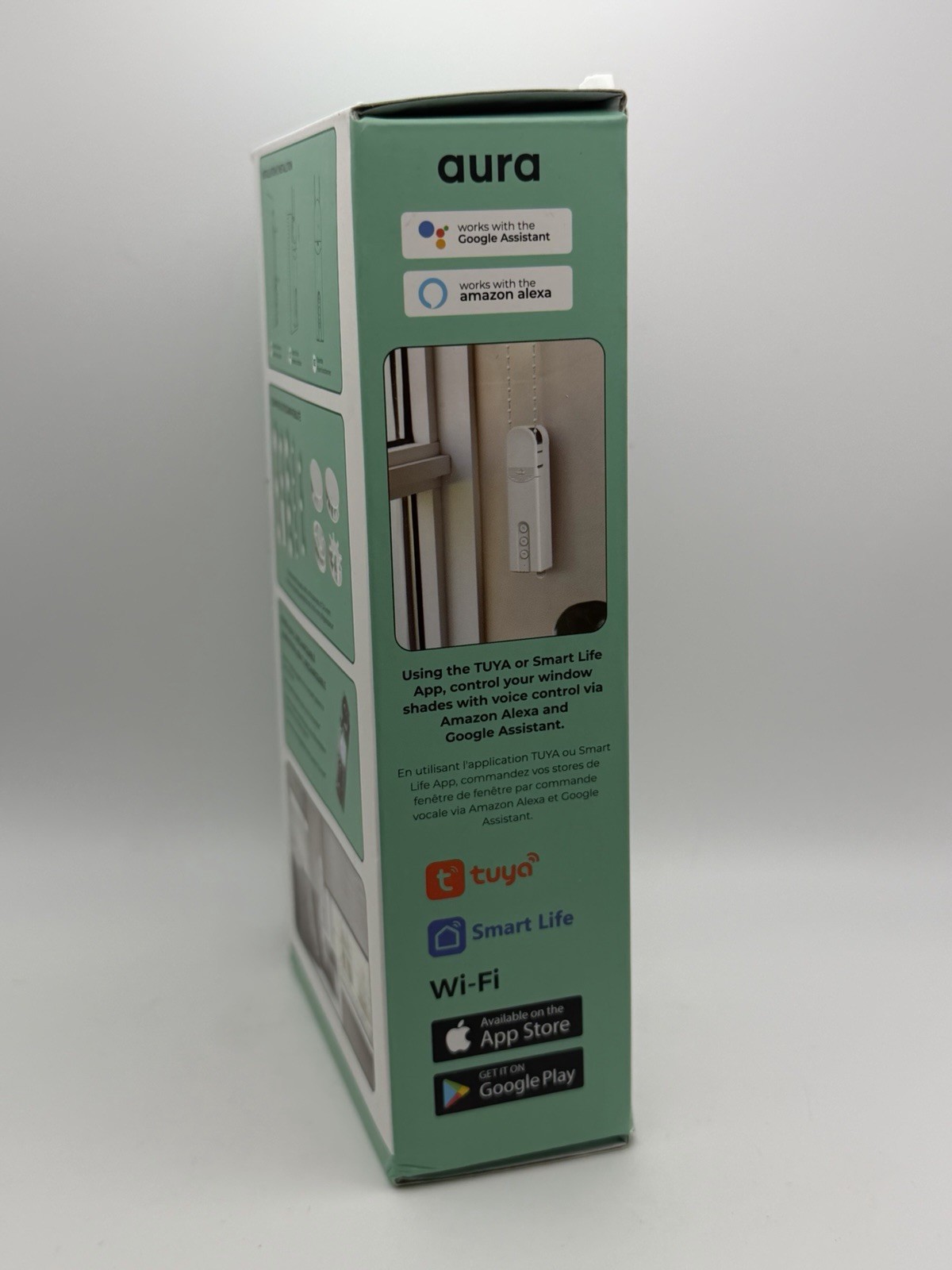 Aura Roller Smart Shade Driver, Remote Control & WiFi Dongle | Automate Exist…