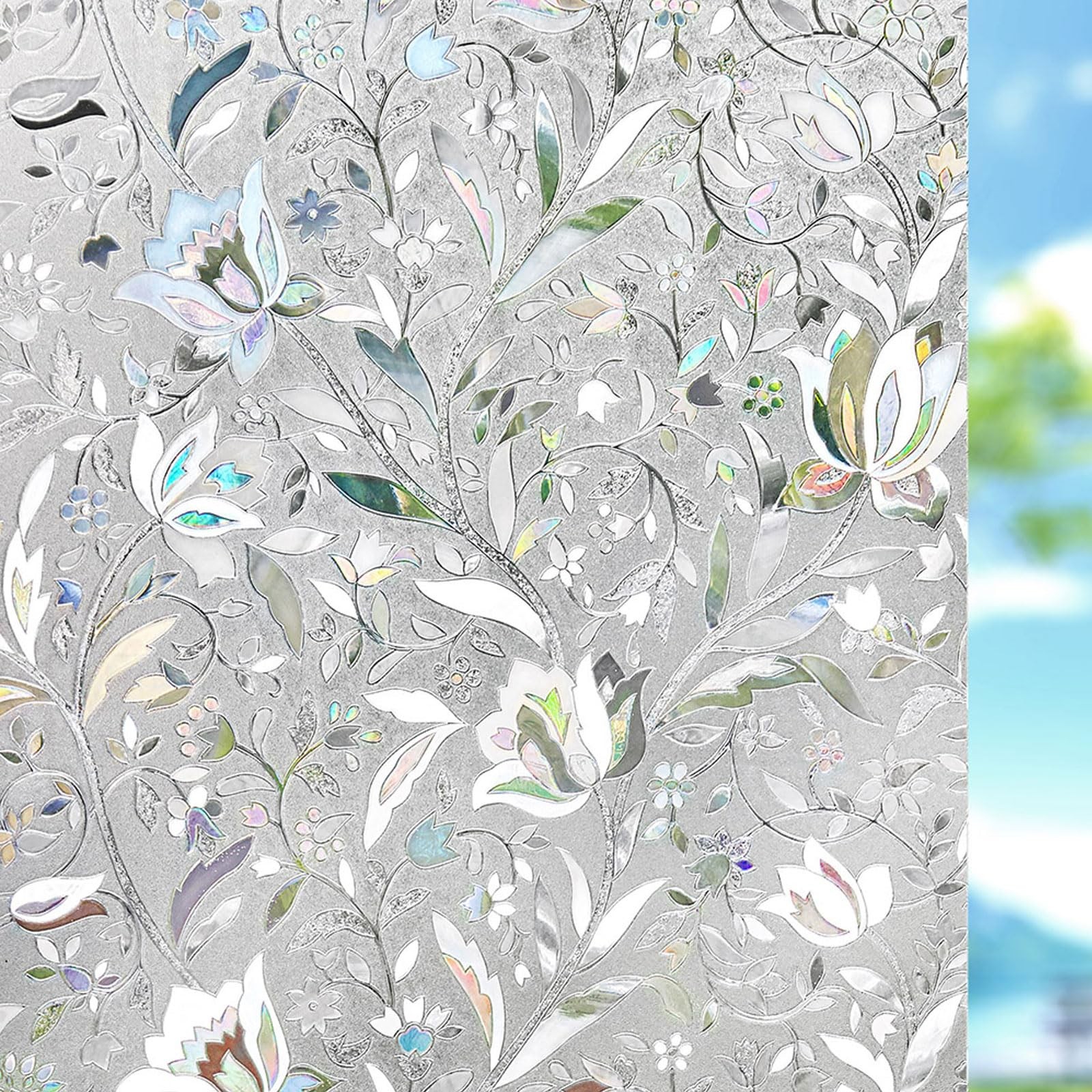 Kromapolis Window Film, Privacy 17.5In x 78.7In, Clear