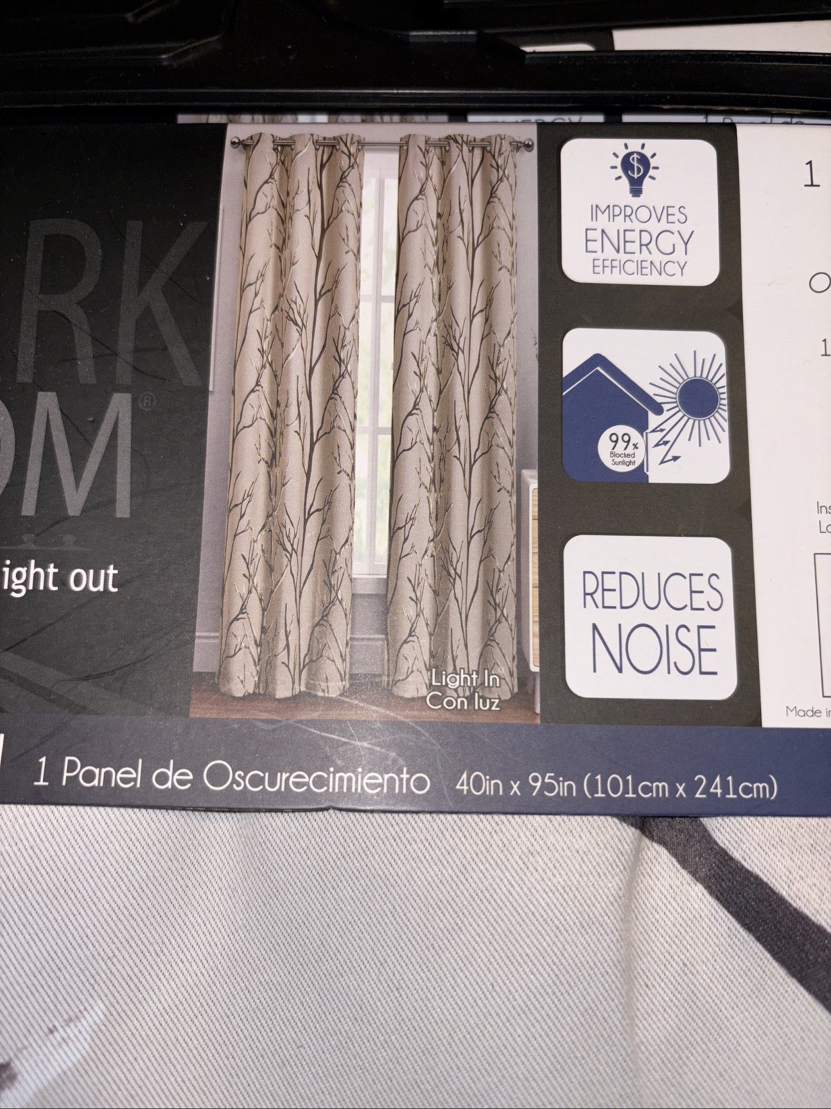 Curtains, Blackout Panels with Grommet Top, Trees Nature Home Decor