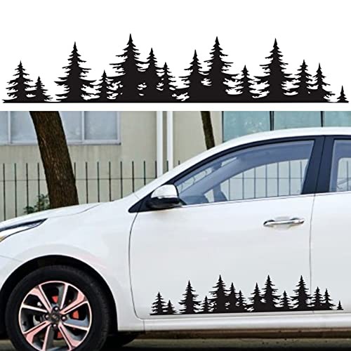 Pine Tree Forest Car Sticker Vinyl Decal Window Car Body Decor Sticker