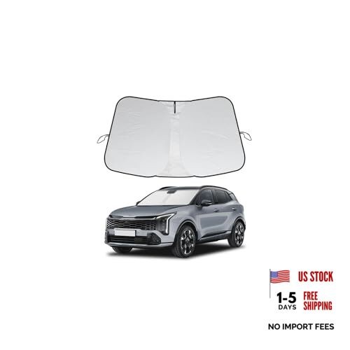 2026 Upgrade Front Windshield Sunshade fit for Kia Sportage 2023-2025 2026