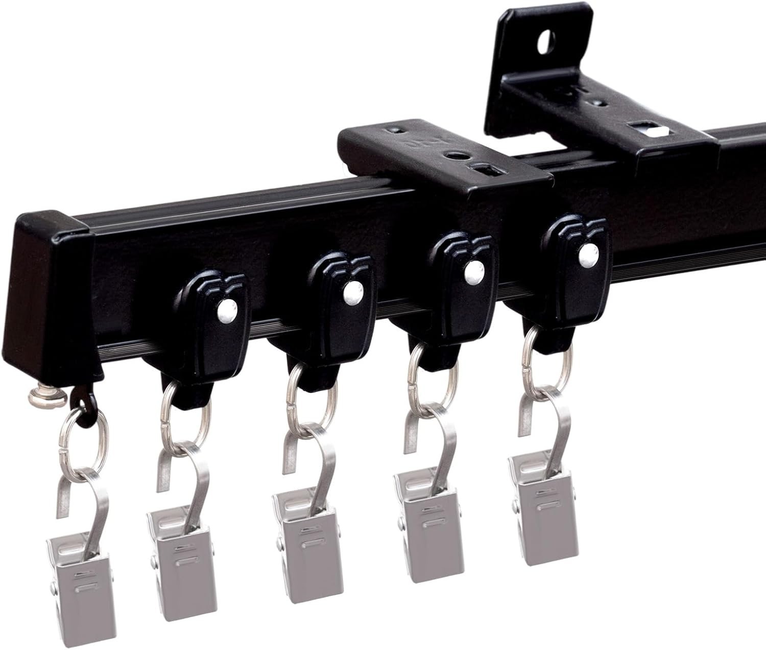 Heavy-Duty Curtain Rail – Customizable Space Divider for Home and Outdoors