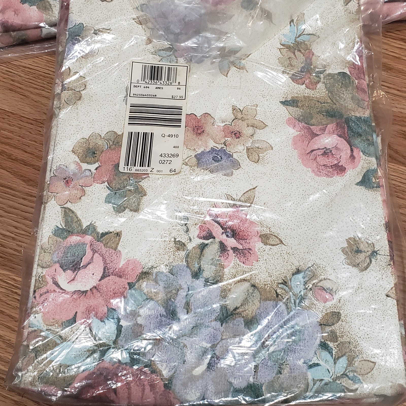 Burlington Pleated Draperies 2 Panel Floral thermal Drapes Curtain 50″-100″ x 84