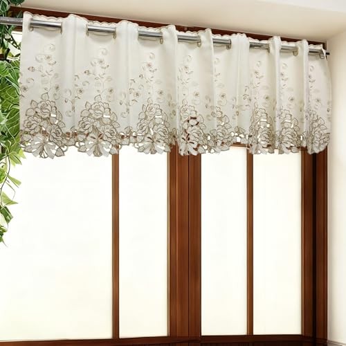 1panel Embroidery Bowknot Decorative 59″W x 18″L (Pack of 1) Khaki-bowknot