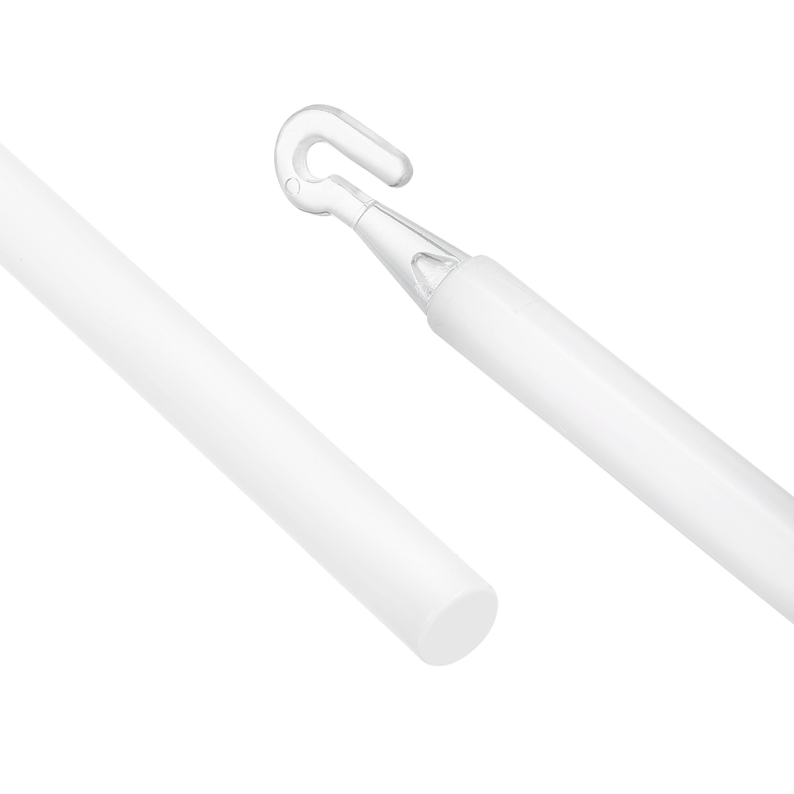 35″ Blinds Wand Replacement Vertical Blinds Tilt Wand with Hook Grip White