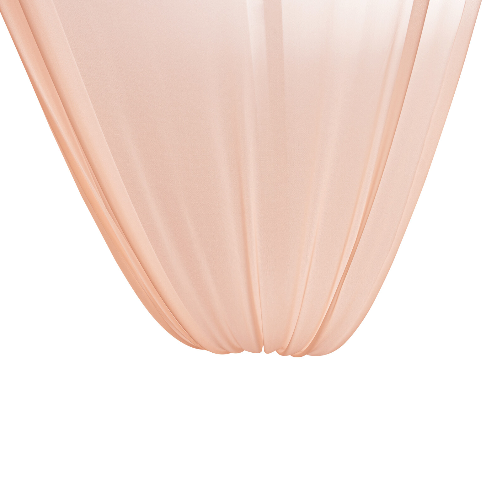 Deep Rose Ceiling Drapes for Wedding5Ftx30Ft Sheer Curtains Chiffon Drapin New