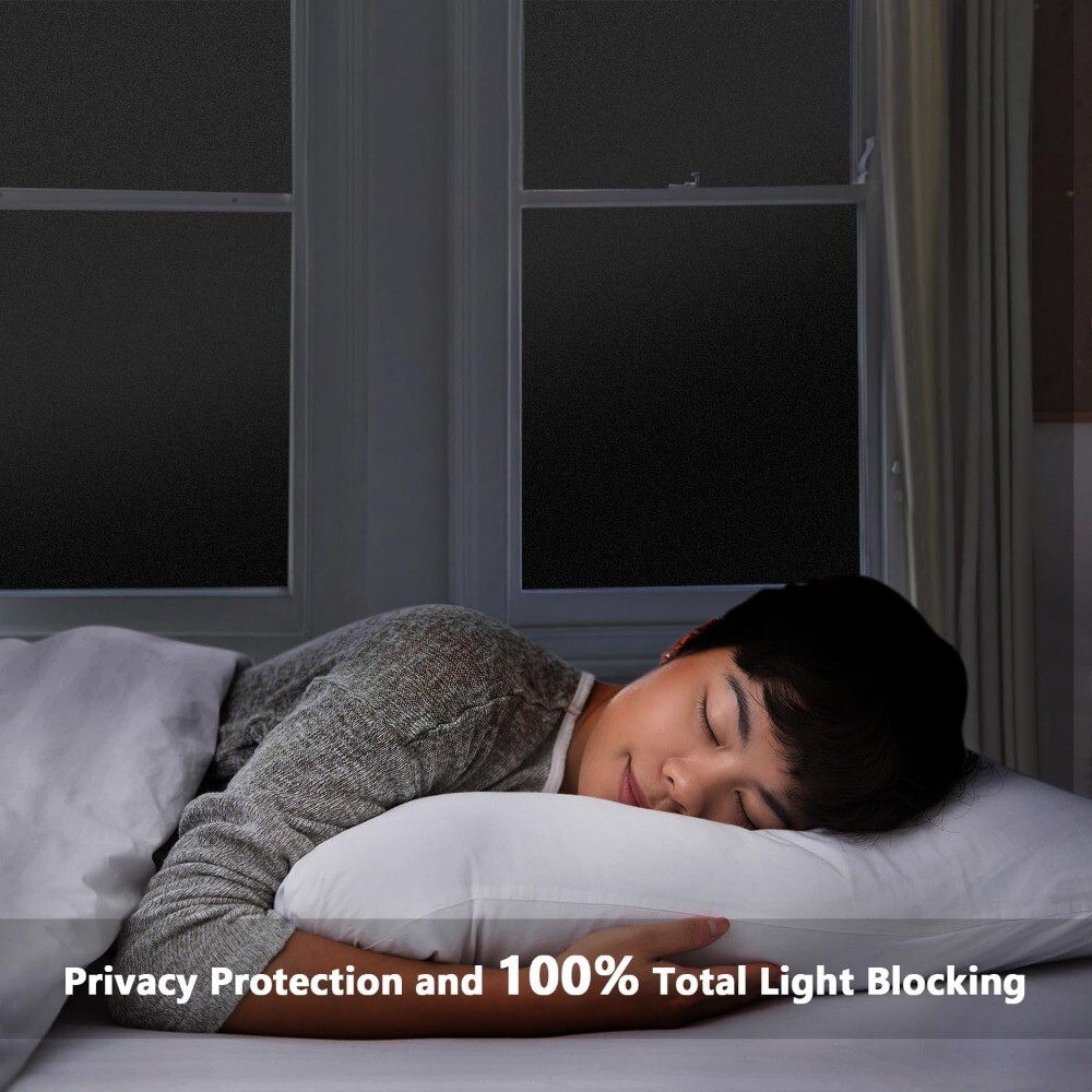 rabbitgoo Privacy Window Film Heat Control Sun Blocking Anti UV Glass Sticker