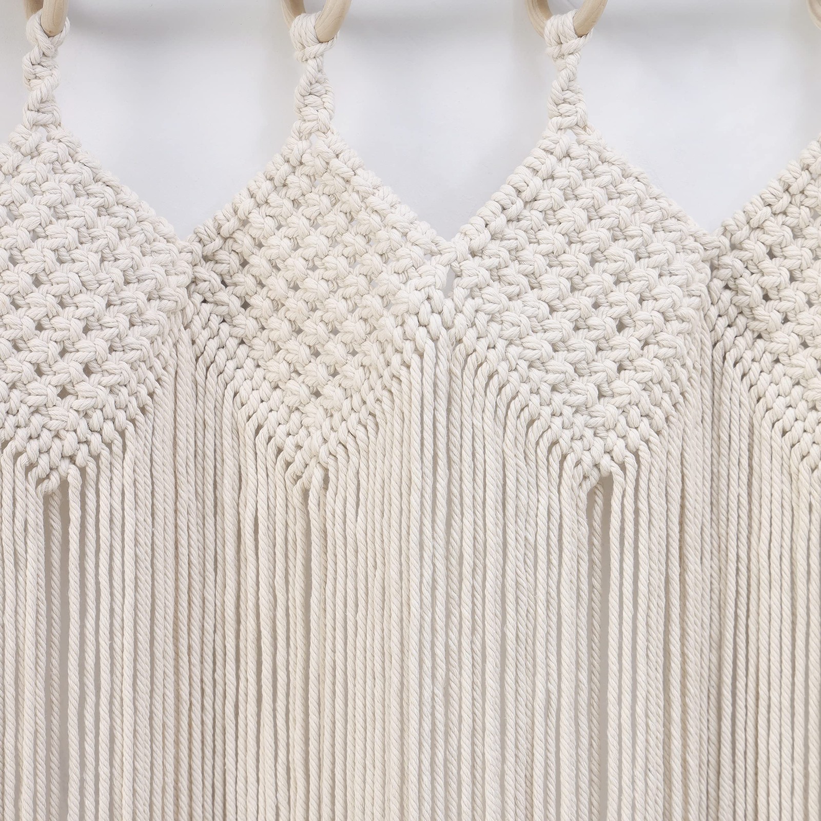 Macrame Curtains/Woven Window Valance/Bohemian Decoration for Apartment Dorm …