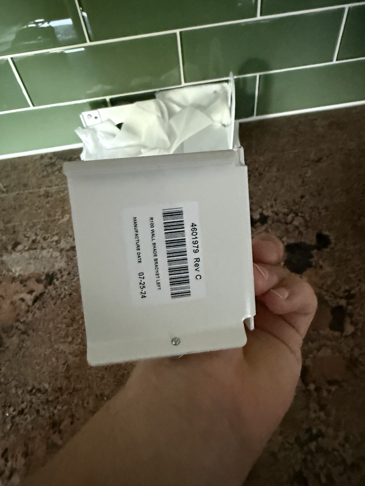 Lutron Roller 100 Jamb Bracket Kit
