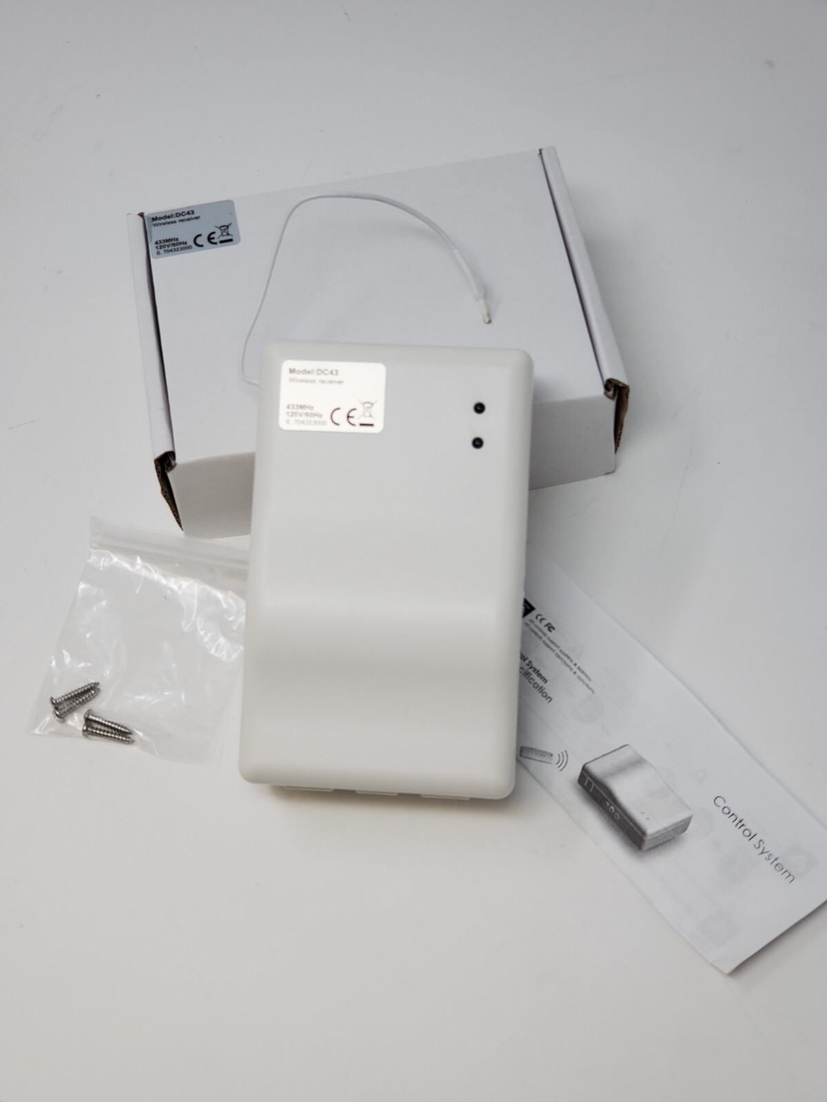 Wireless Receiver for Tubular Motor