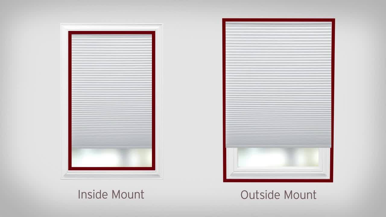 Custom Cut Home Decorators Snow Drift Light Filtering Cordless Cellular Shade