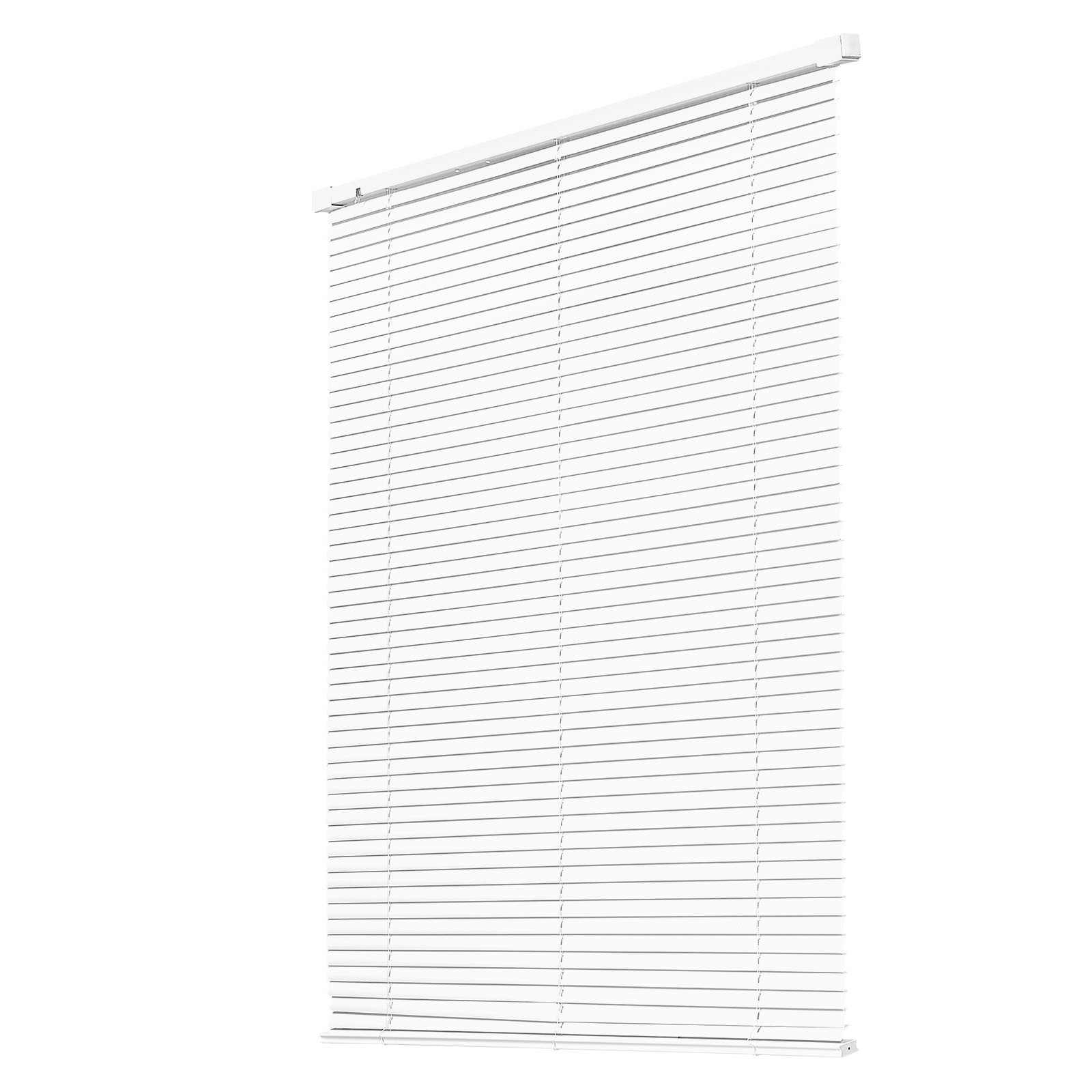 Uimoso Cordless Mini Blinds 43.3″ W x 48″ H, Light Filtering, No-Drill Design