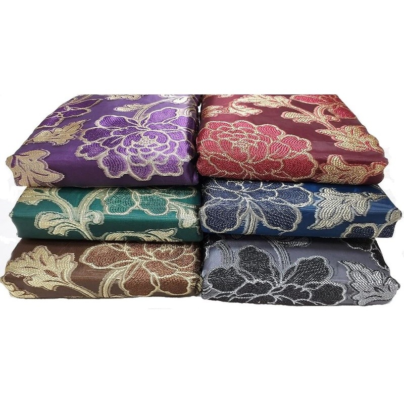 Double Layer Fancy Valance Floral Voile Curtain Light Filtering Privacy Decor US