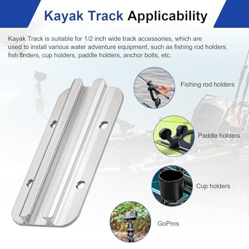 Kayak Track Kayak Rail Accessories Mount 4 In