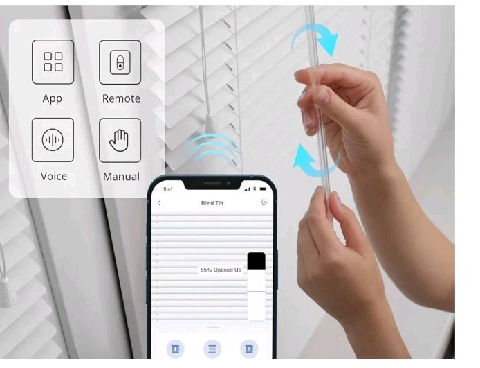 SwitchBot Blind Tilt Smart Opener Solar Panel Bluetooth For Smart Home SEALED