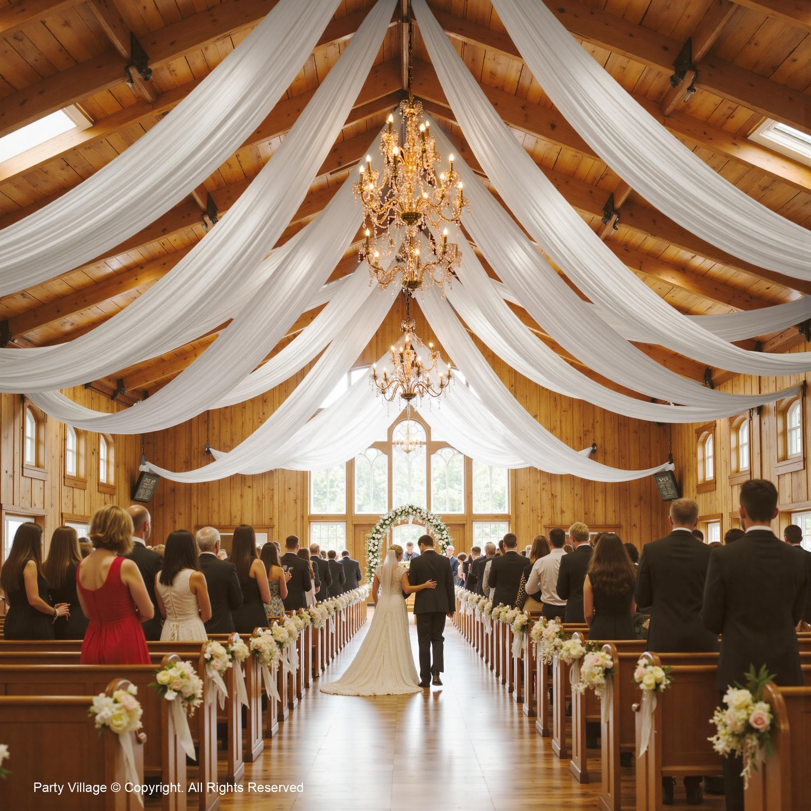 10 Panels 5ft(W) x 20ft(H) White Ceiling 60″W x 240″L (Pack of 10),