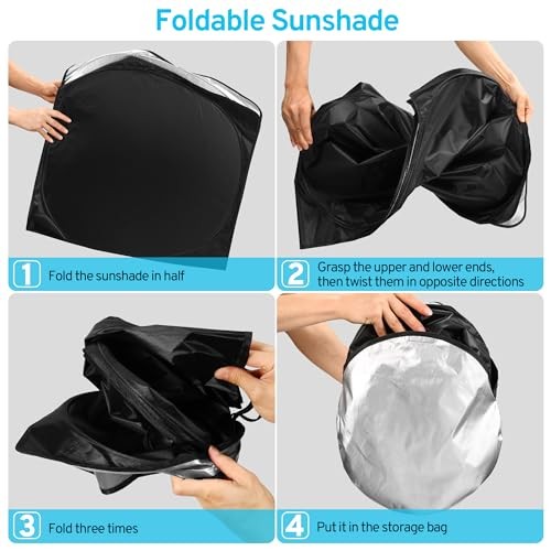 Windshield Sun Shade Custom for Mazda CX5 CX-5 Accessories 2017-2024 2025 2026