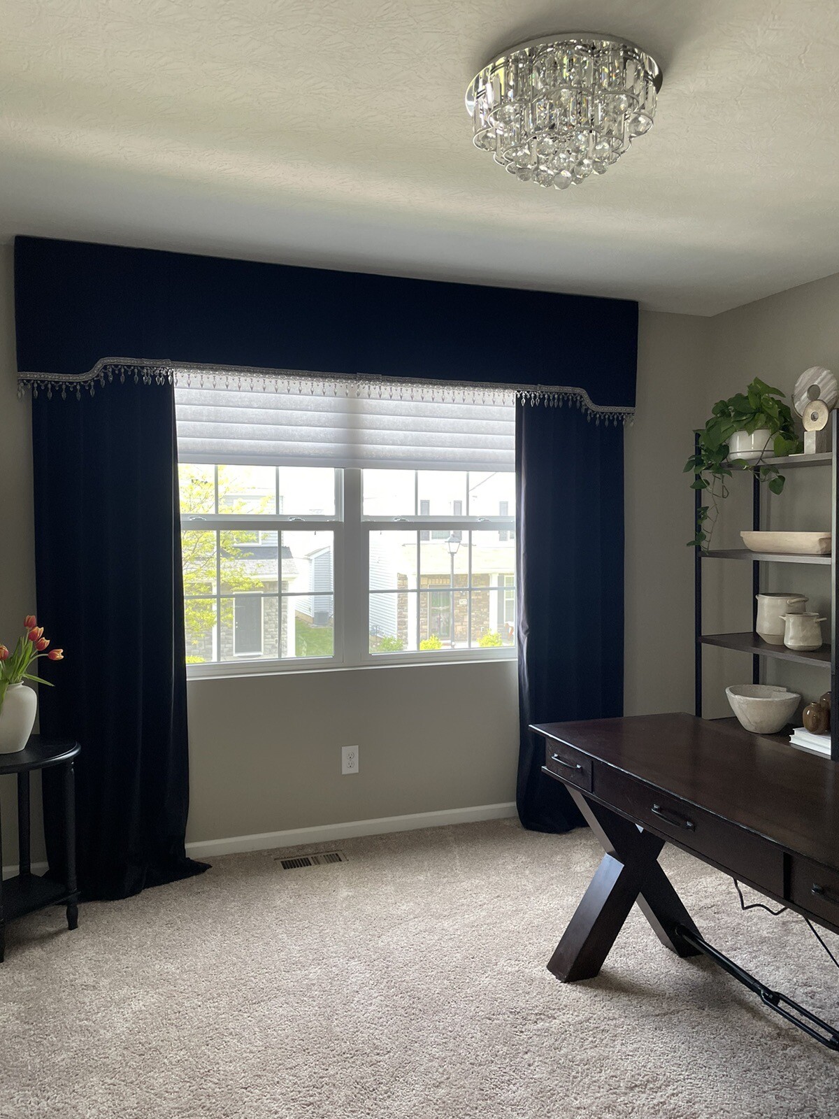 Custom Valance Window Treatments Cornice Boards Luxury Curtains/Drapes