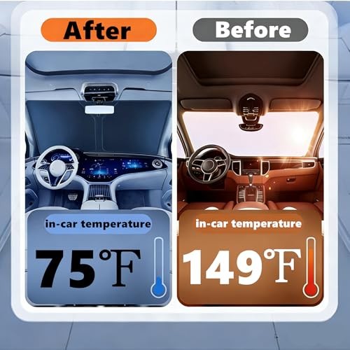 Windshield Sun Shade Mazda CX50 SUV Foldable Car for Mazda CX-50 2023 2024 2025