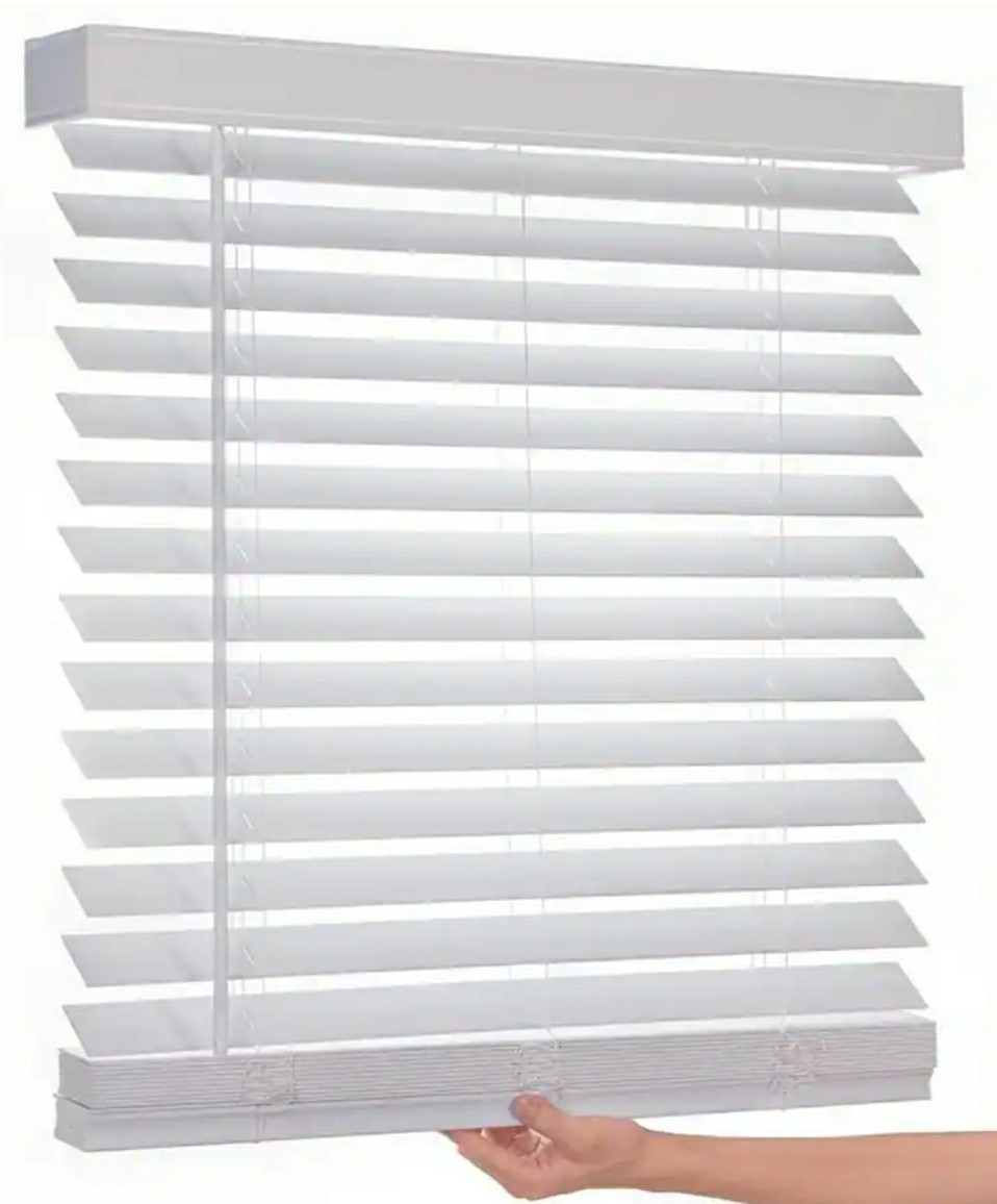 Bali Faux Wood Blinds 31-35 7/8×48-53 7/8in (White) x2 Included