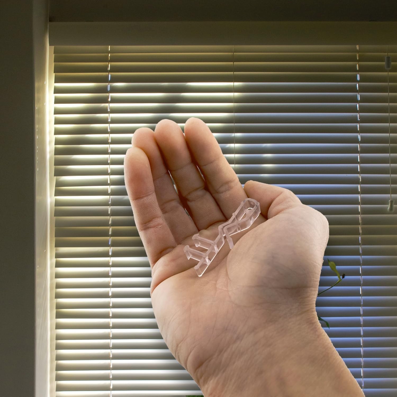 Versatile 10-Pack Clear Valance Clips – 2-Inch Plastic Brackets for Every Home
