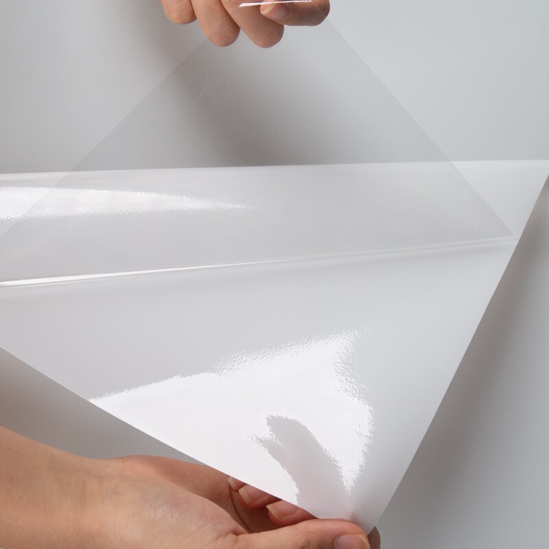 Frosted Privacy Opaque Window Film Self-adhesive White Pure Glass Sticker Tint [