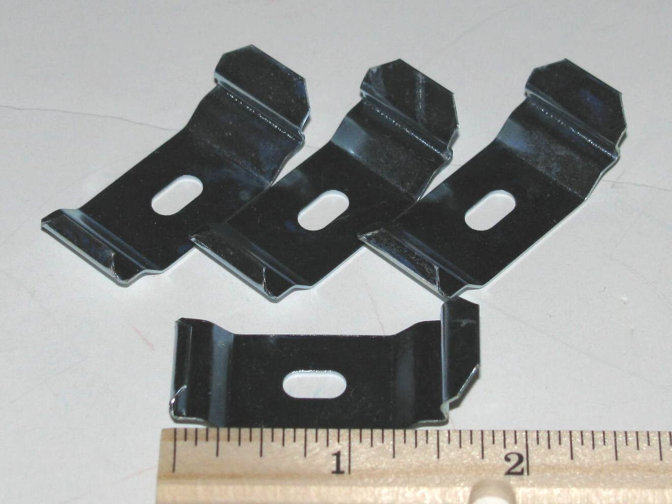 (4) Vertical Blind Ceiling BRACKETS for 1-9/16″ HeadRail Track
