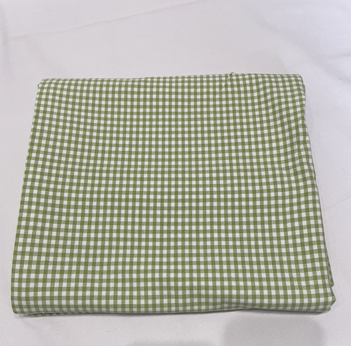 New Pottery Barn Kids Green & White Cotton Curtains 44×63″ Pair Open Package