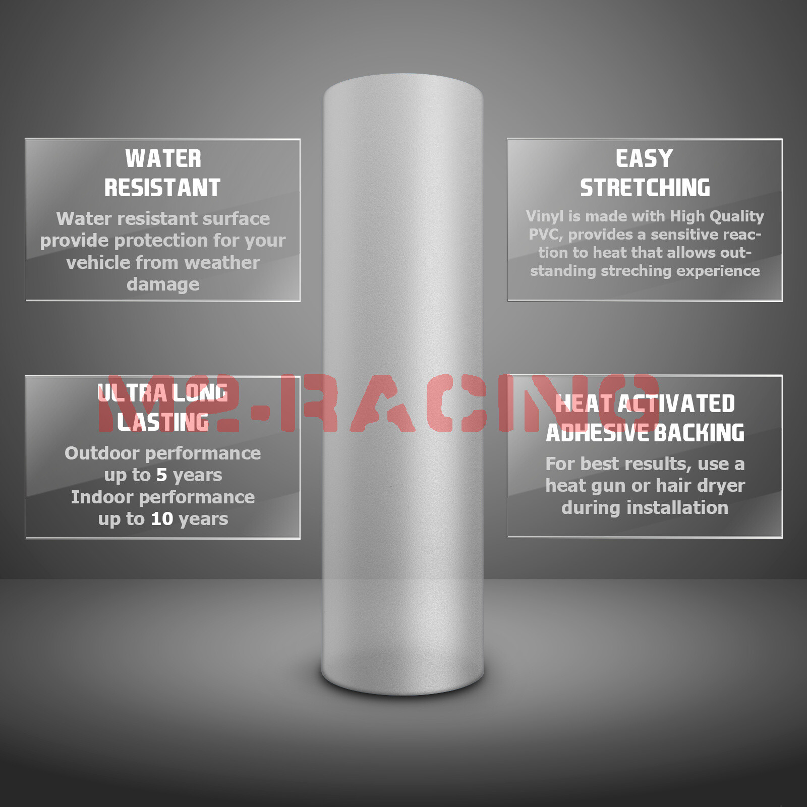 Premium Window Frosted Film Glass Home Office Bathroom Security Privacy