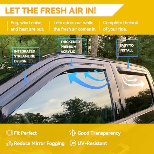 Window Visor for 2003 For 2003-2008 | Toyota Matrix/ Pontiac Vibe | Out-Channel