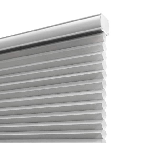 Lumi Gray Polyester Light Filtering Cordless POSH Honeycomb Cellular Shade