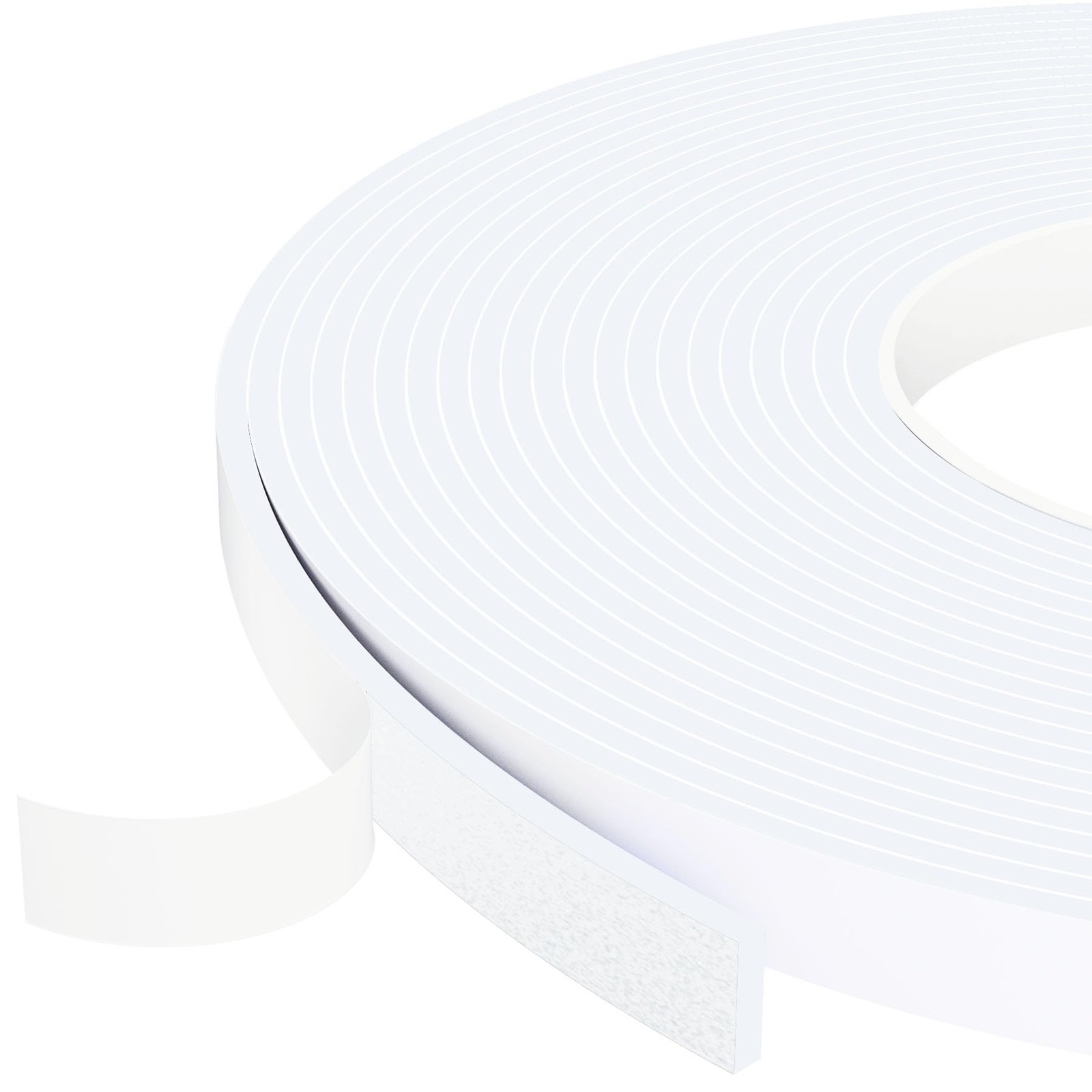 1/2 in Wide x 1/8 Thick x 33FT Window IN x x 33FT, White