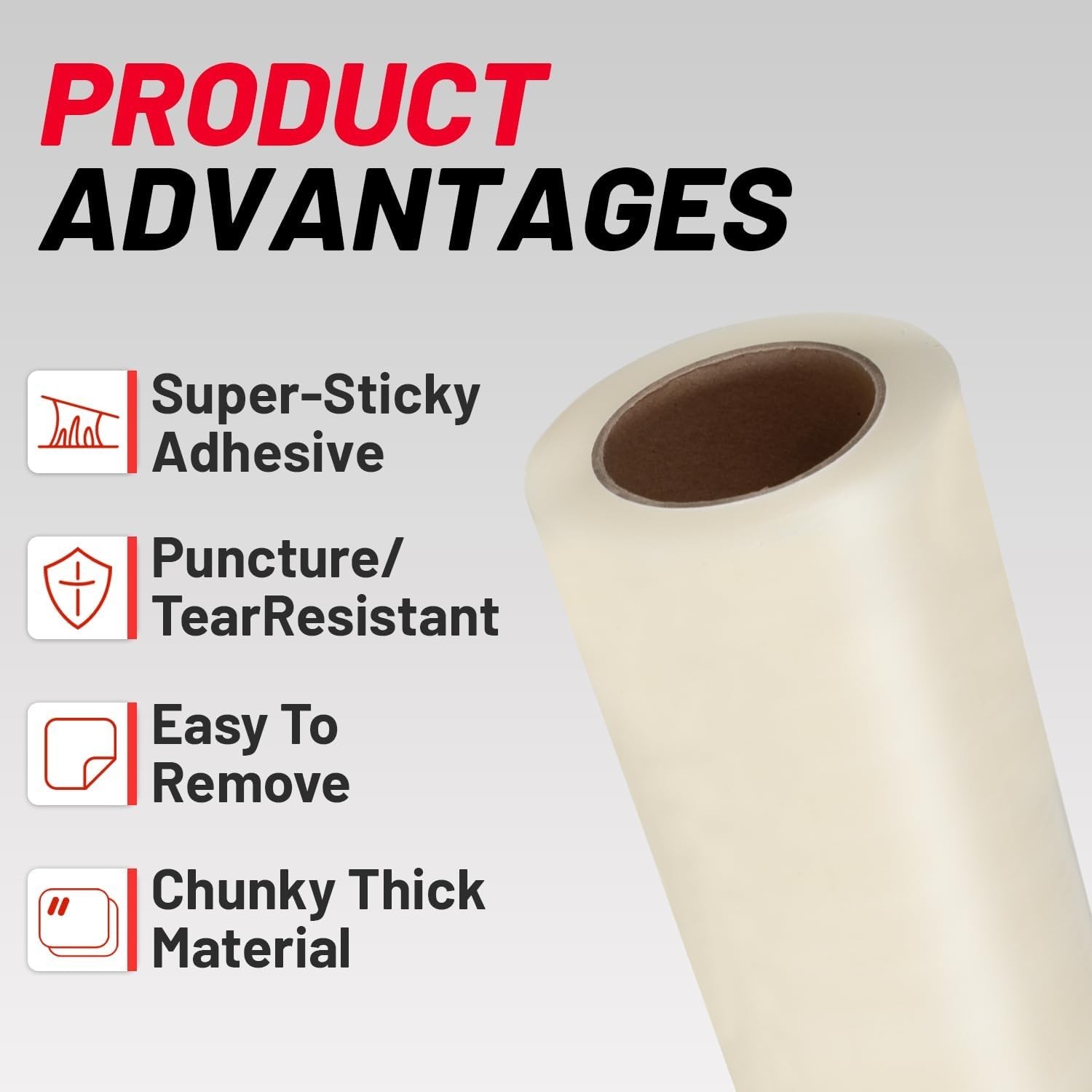 NEW Crash Wrap Film 36in x 240ft Clear Plastic Self Adhesive Protector