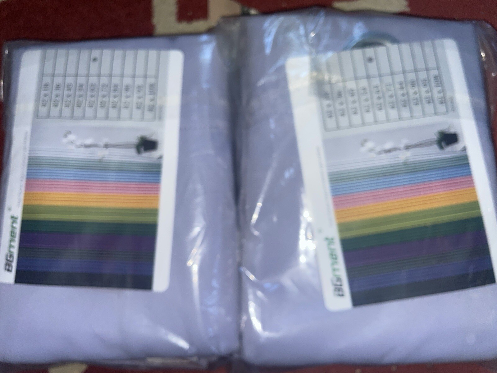 BGment Purple Curtains for Bedroom 42W X 63L Set of 4 panels NICE NEW