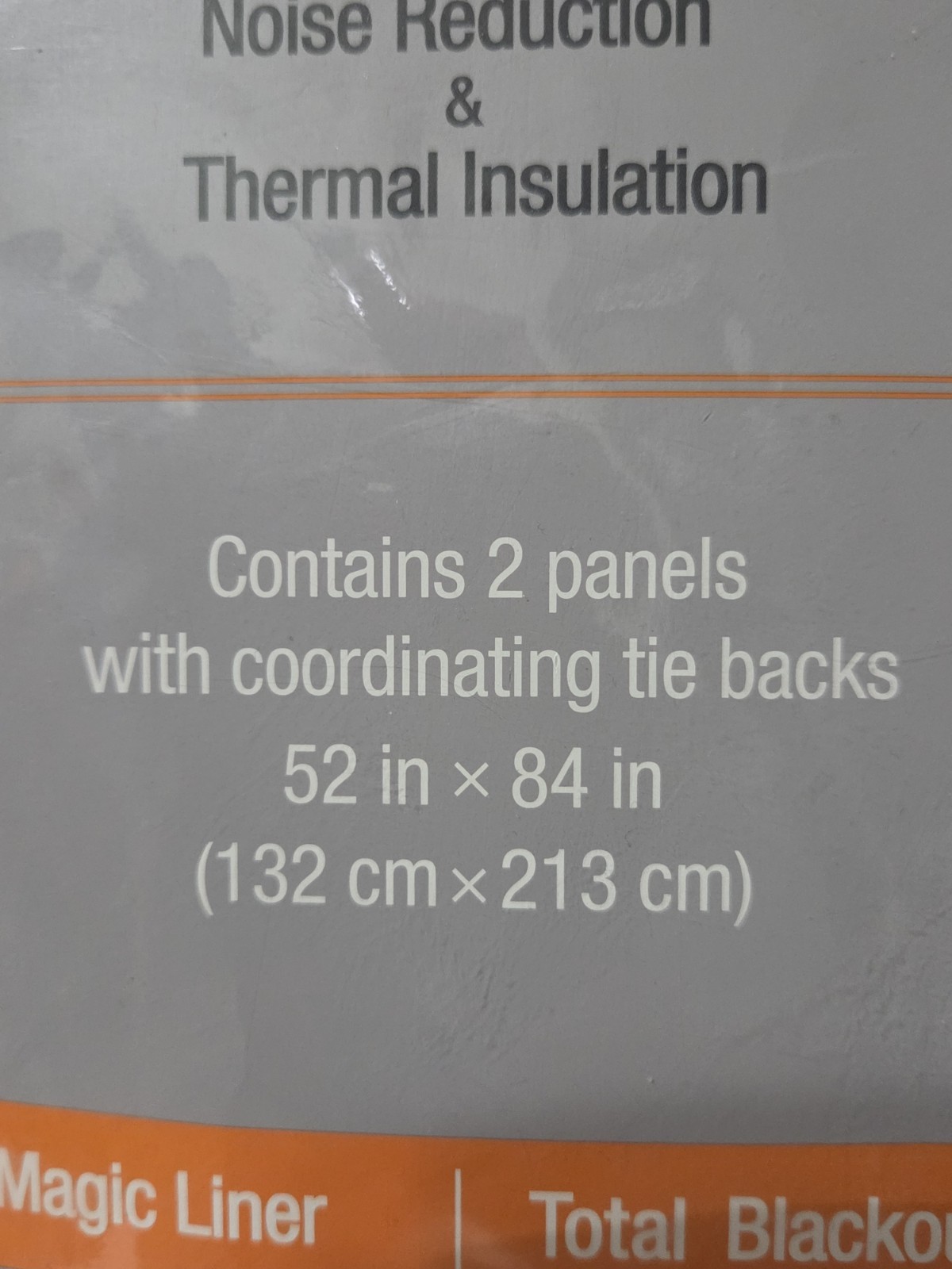 Silk Home Blackout Curtains Noise Reduction 2 Panels 52x84in Harmony Indigo Blue