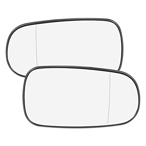 Car Rearview Left Right Side Heated Mirror Glass Double Curved with Backing