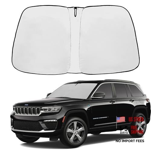 Front Windshield Sunshade fit for Jeep Grand Cherokee 2014-2025 UV Ray