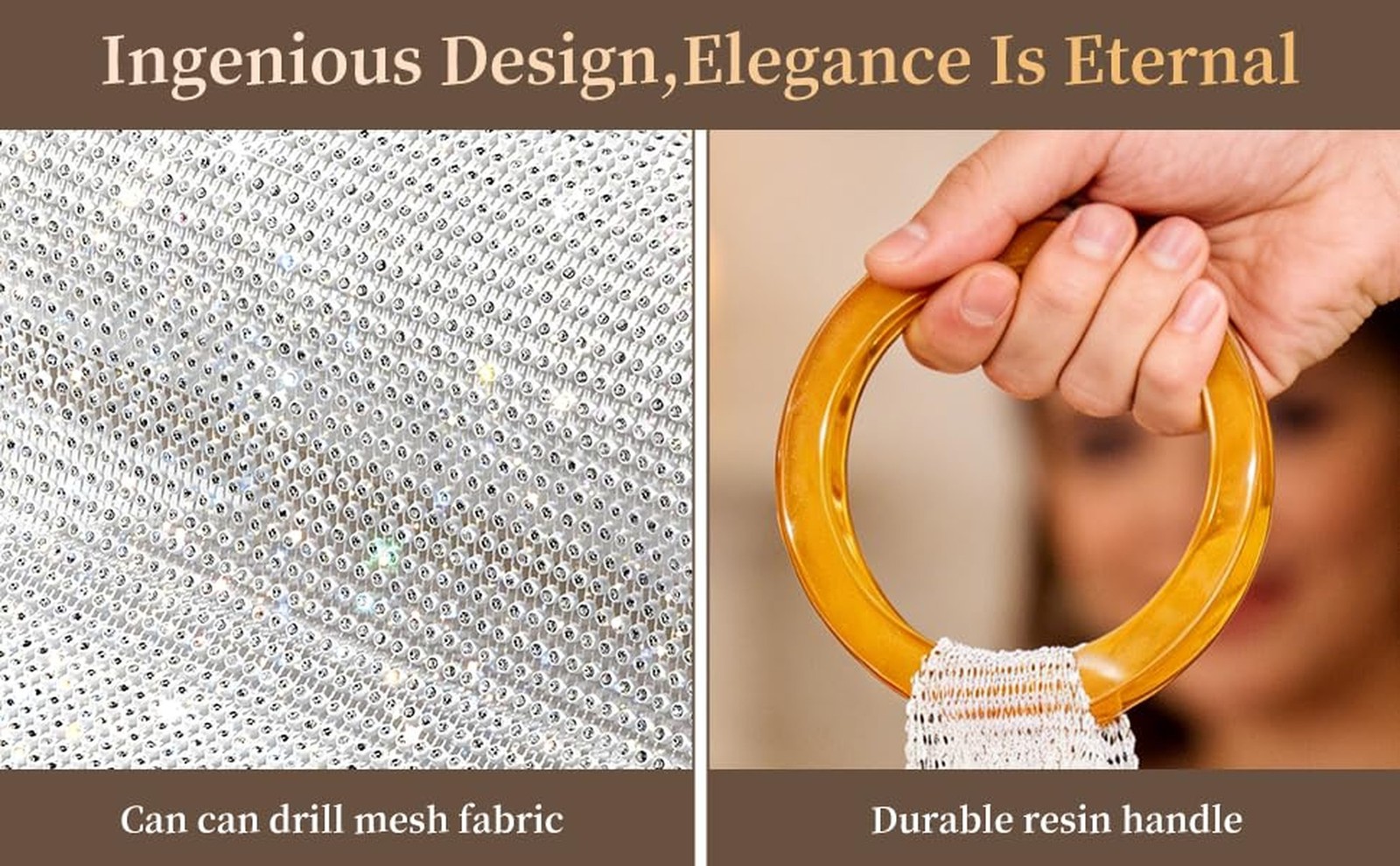 Stylish Diamonds Patterned Handwoven Pack with Interior Dividers Portable for…